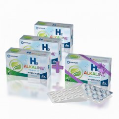 H2 ALKALINE POWER® 3+1 ZADARMO | 24O tabliet | Alkalické tablety | Molekulárny vodík®