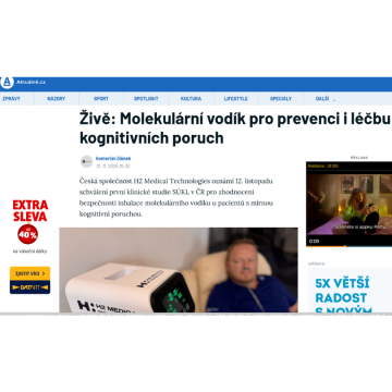 H2 Global Group – Schválenie prvej klinickej štúdie ŠÚKL na inhaláciu molekulárneho vodíka