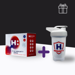 Fit Pack - H2 Immunity® Drink (30 sáčkov) - výživový doplnok + Shaker 300 ml ZADARMO