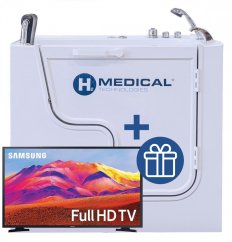 H2 SPA Hidrogén fürdő ajtóval + GRATIS SMART LED TV 32" SAMSUNG