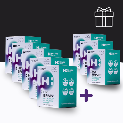 H2 Brain® (60 tblt) - výživový doplnok - 5+3