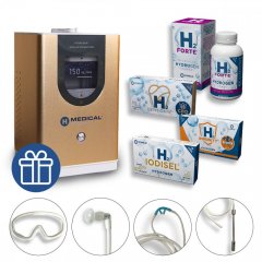 Zlaté domáce vodíkové kúpele® - H2 Generátor i150 4v1 + ZADARMO produkty