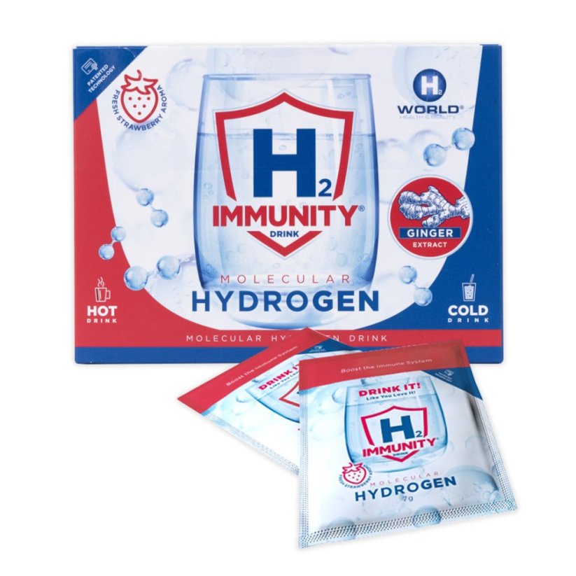 H2 Immunity® DRINK se zázvorem 30 sáčků | Molekulární vodík®