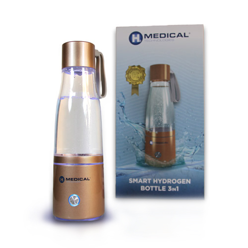 Hydrogen bottle SMART HYDROGEN BOTTLE 3v1 (GOLD)
