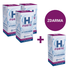 H2 Forte® 360 tabliet (3 balenia) + ZADARMO H2 Forte® 120 tabliet (1 balenie) | Molekulárna Vodík®
