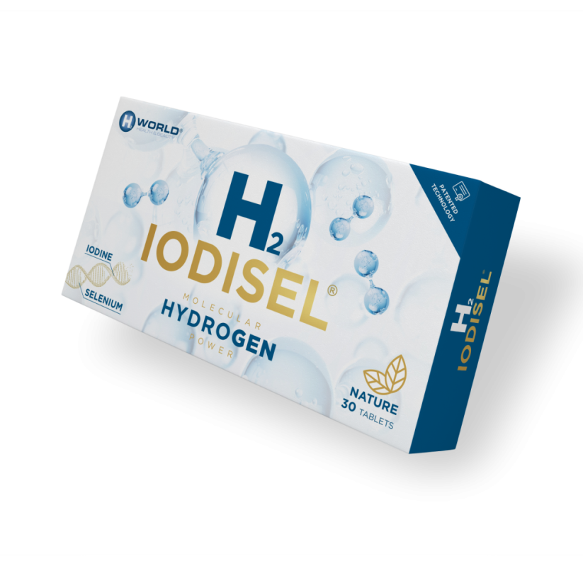 H2 Iodisel® 30 tablet | Jodové tablety se selenem | Molekulární Vodík®