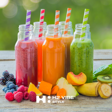 Flu-Fighting Smoothie – a Refreshing Smoothie with H2 Immunity® Drink