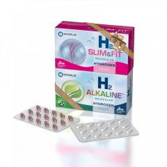 H2 SLIM&FIT®+H2 ALKALINE POWER® | 60+60 tabs | Monthly set | Molecular Hydrogen®