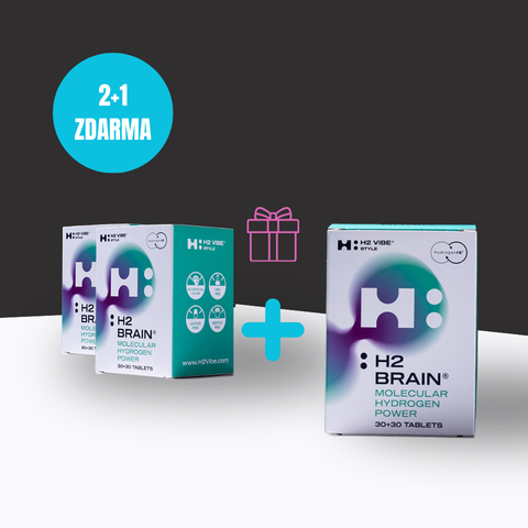 H2 Brain® (60 tblt) - dietary supplement - 2+1