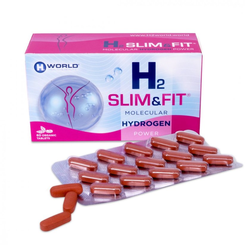 H2 SLIM&FIT® | 60 tabs | Fat to Heat Conversion | Molecular Hydrogen®